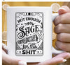 Not Enough Sage For This Sh*T - Tarot Witch Coffee Mug