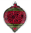 Glass Ornament Shape Plate 10.25
