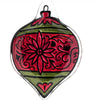 Glass Ornament Shape Plate 10.25