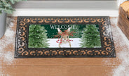 Christmas Candy Cane Bunny Sassafras Switch Mat
