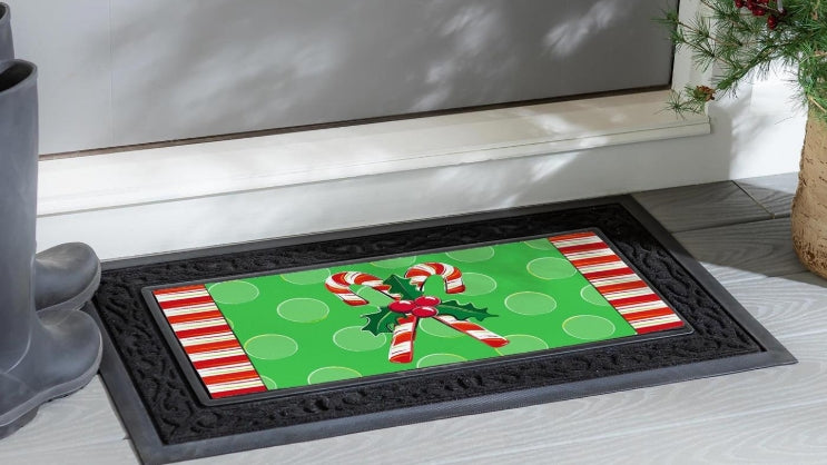 Christmas Candy Cane Sassafras Switch Mat