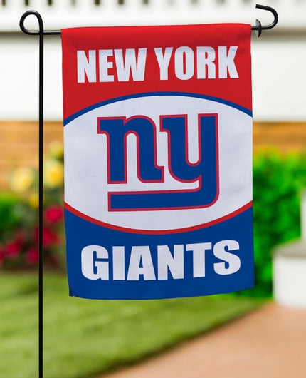 New York Giants Suede Garden Flag