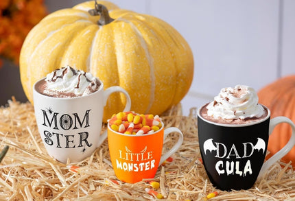 Ceramic Cup O' Java Cup Gift Set, MonsterFamily