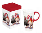Christmas Chicken Travel Mug, 17oz, Gift Box