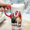 Christmas Chicken Travel Mug, 17oz, Gift Box