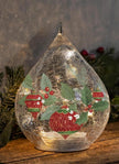 Tear Drop Shaped LED Tabletop Decor