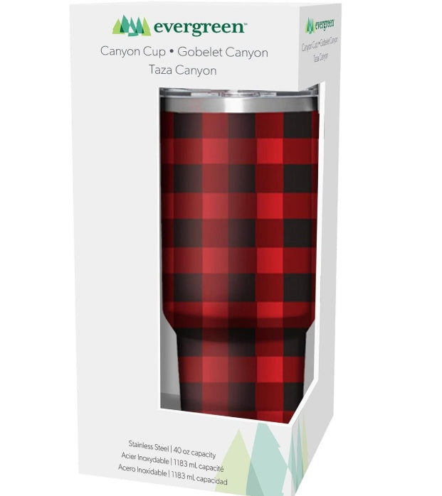 Red Buffalo Check, 40oz, Gift Box