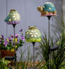 Ceramic solar Garden Stakes