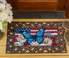 Patriotic Butterfly Sassafras Switch Mat