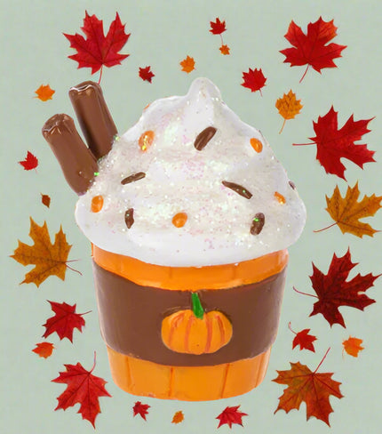 Pumpkin Spice Latte Pocket Charm