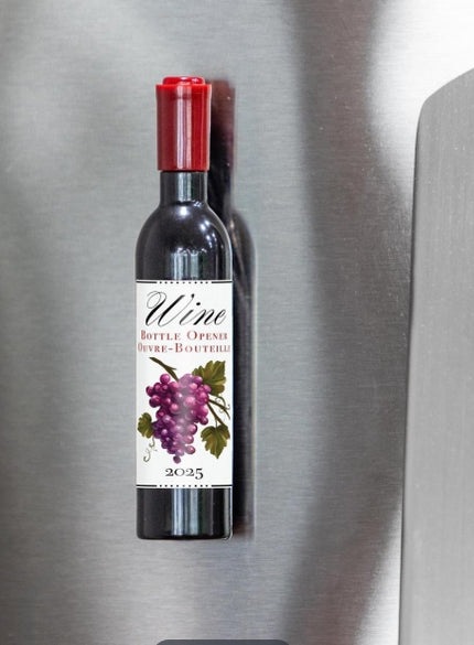 Magnetic Wine Bottle, Bottle Opener