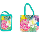 Summer Succulent Compact Tote Bag