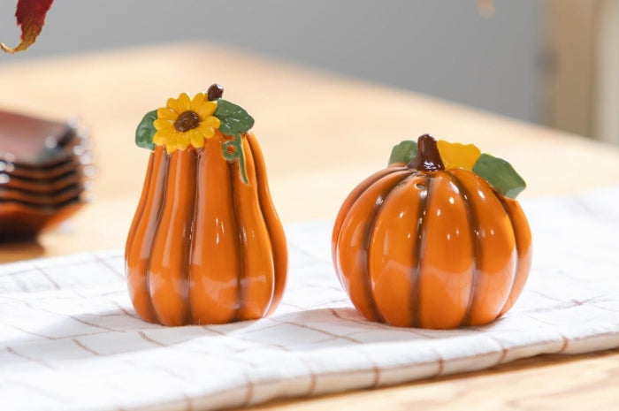 Pumpkin Salt and Pepper Shakers