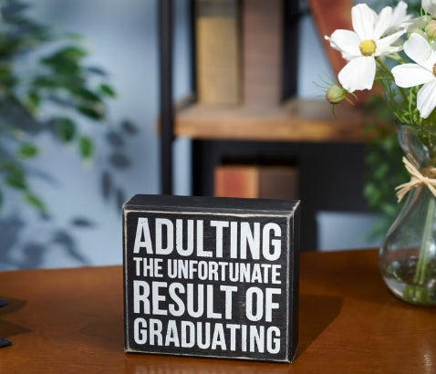 Funny Graduation message block
