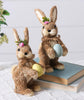 Natural Fiber Easter Bunny with Egg