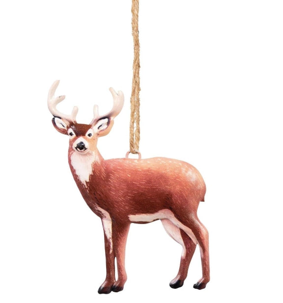 Metal Woodland Animal Ornament