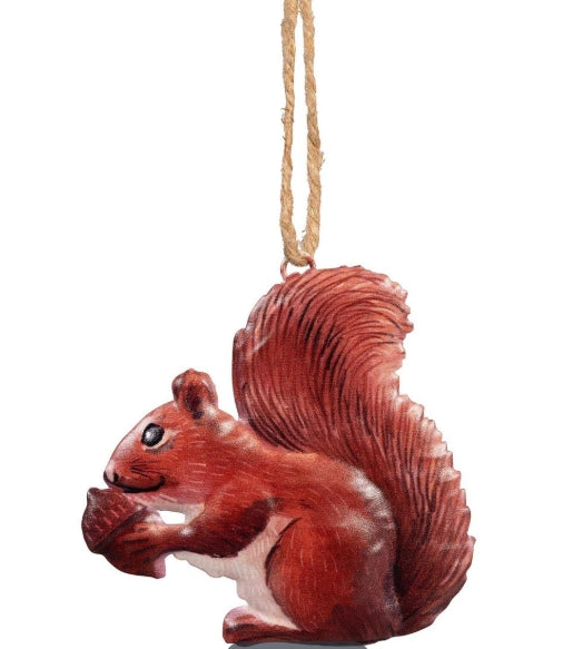 Metal Woodland Animal Ornament