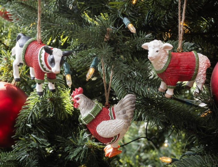Farm Animal Ornaments