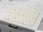 Bows and Magnolia Ditsy, Drying Mat