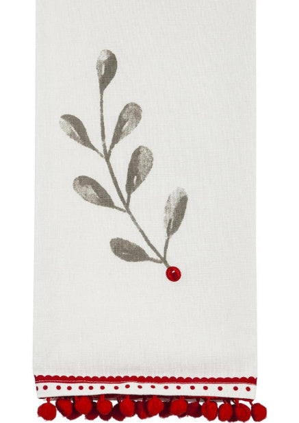 Woodland Storybook Kitchen Towel Yuletide Tea Towel