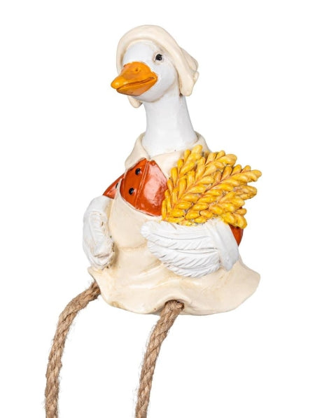 Resin Goose with Dangling Legs
