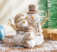 Resin Snowman Family