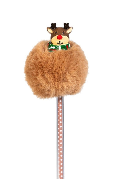 Christmas Pompom Pen