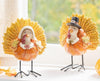 Table Décor Resin Turkey with Metal Feet