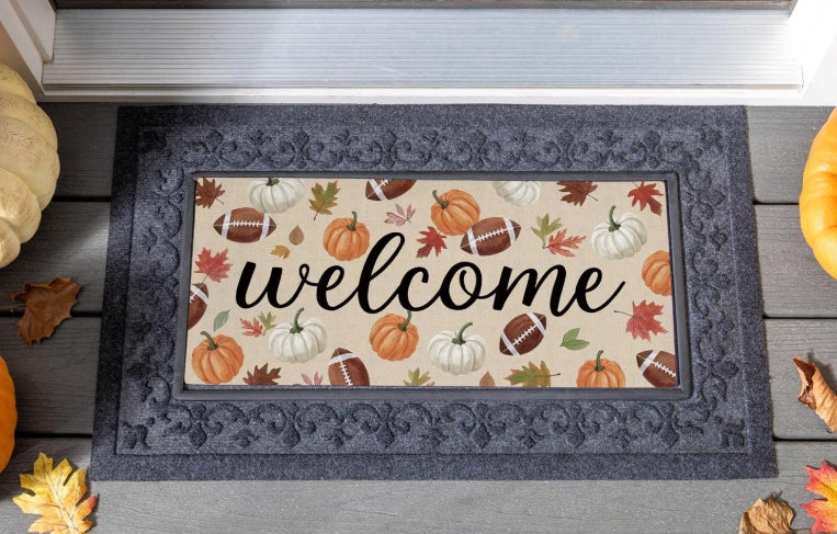 Football Welcome Sassafras Switch Mat