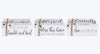 Distressed Wood Book Shaped Tabletop Sign