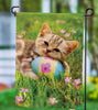 Kitten Easter Garden Flag