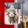 Winter Lamb Garden Flag