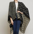 Reversible Paisley/Polka Dot Bohemian Wrap