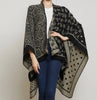 Reversible Paisley/Polka Dot Bohemian Wrap