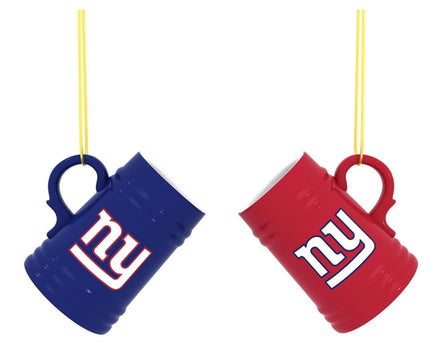 New York Giants Ceramic Mini Stein, 3oz, set of 2