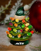New York Jets Mini LED Tabletop Christmas Tree, 4