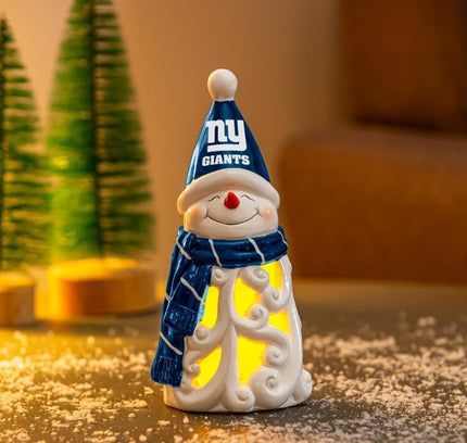 New York Giants Snowman LED Statuary, 8