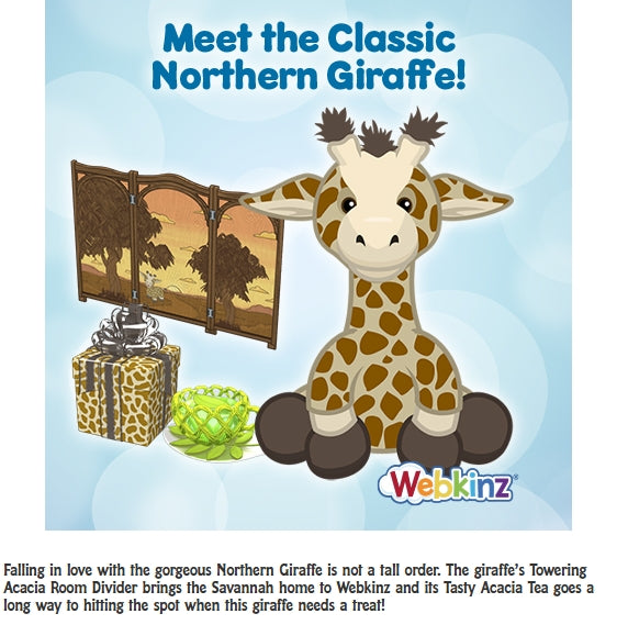 Webkinz Northern Giraffe