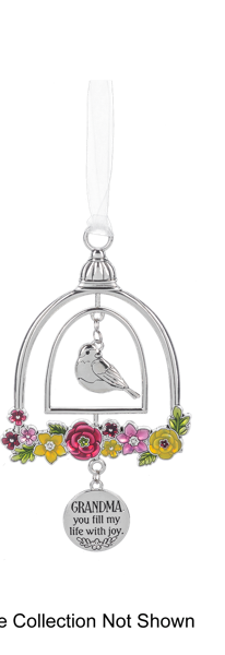 Floral Birdcage Ornaments