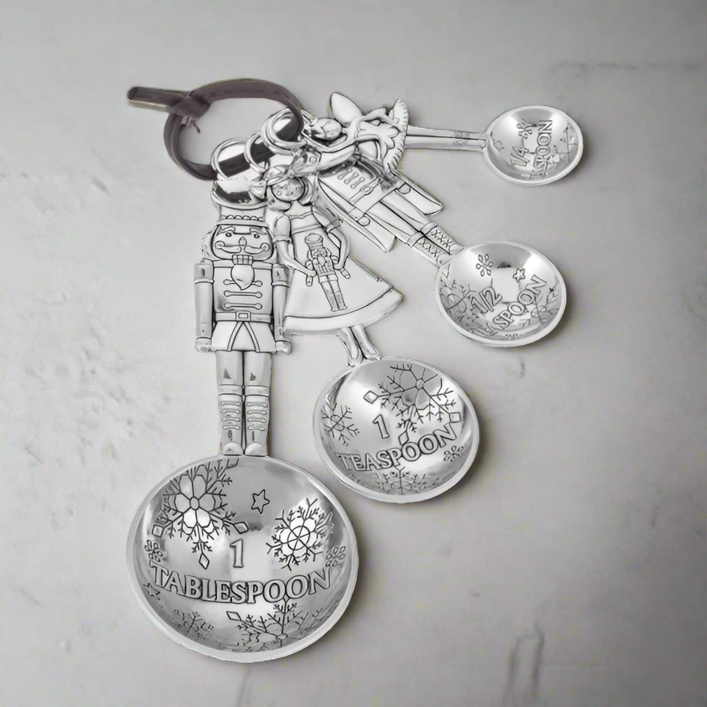 Nutcracker measuring spoons set of four