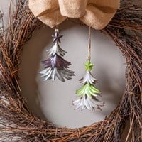Metal Tree Ornament