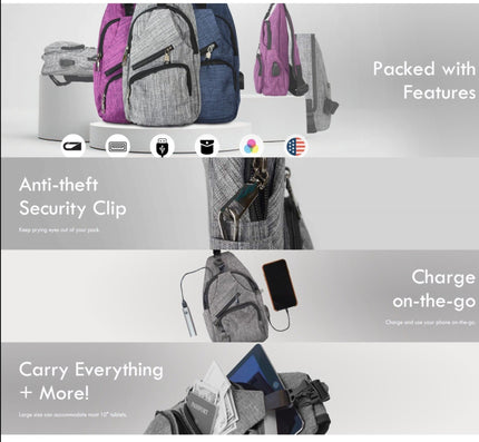 Nupouch Anti-theft Daypack