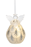 Luxury LED Glass Angel Ornament