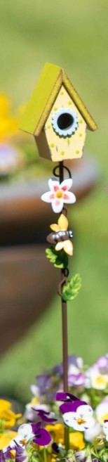 Birdhouse Plant Pick, 19