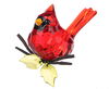 Cardinal with Sunflower figurine