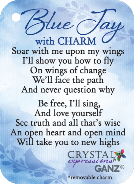 Blue Jay w/ Charm