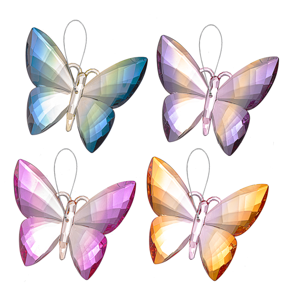 Radiant Hanging Butterflies