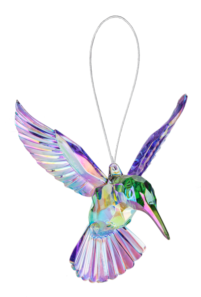 Shimmer Hummingbird ornaments