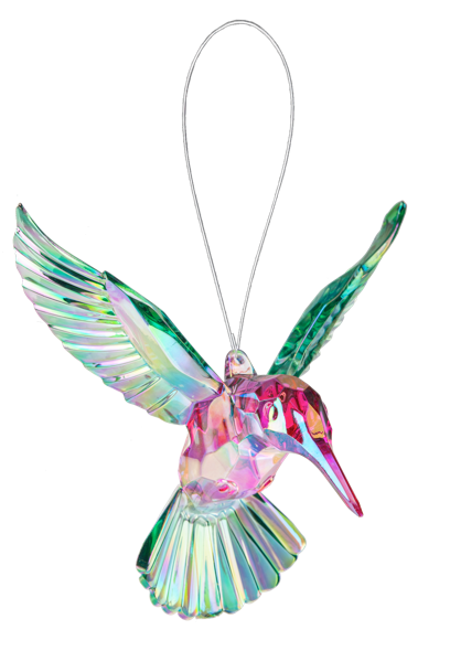 Shimmer Hummingbird ornaments