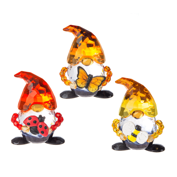 Flutter Friends Gnome Figurines